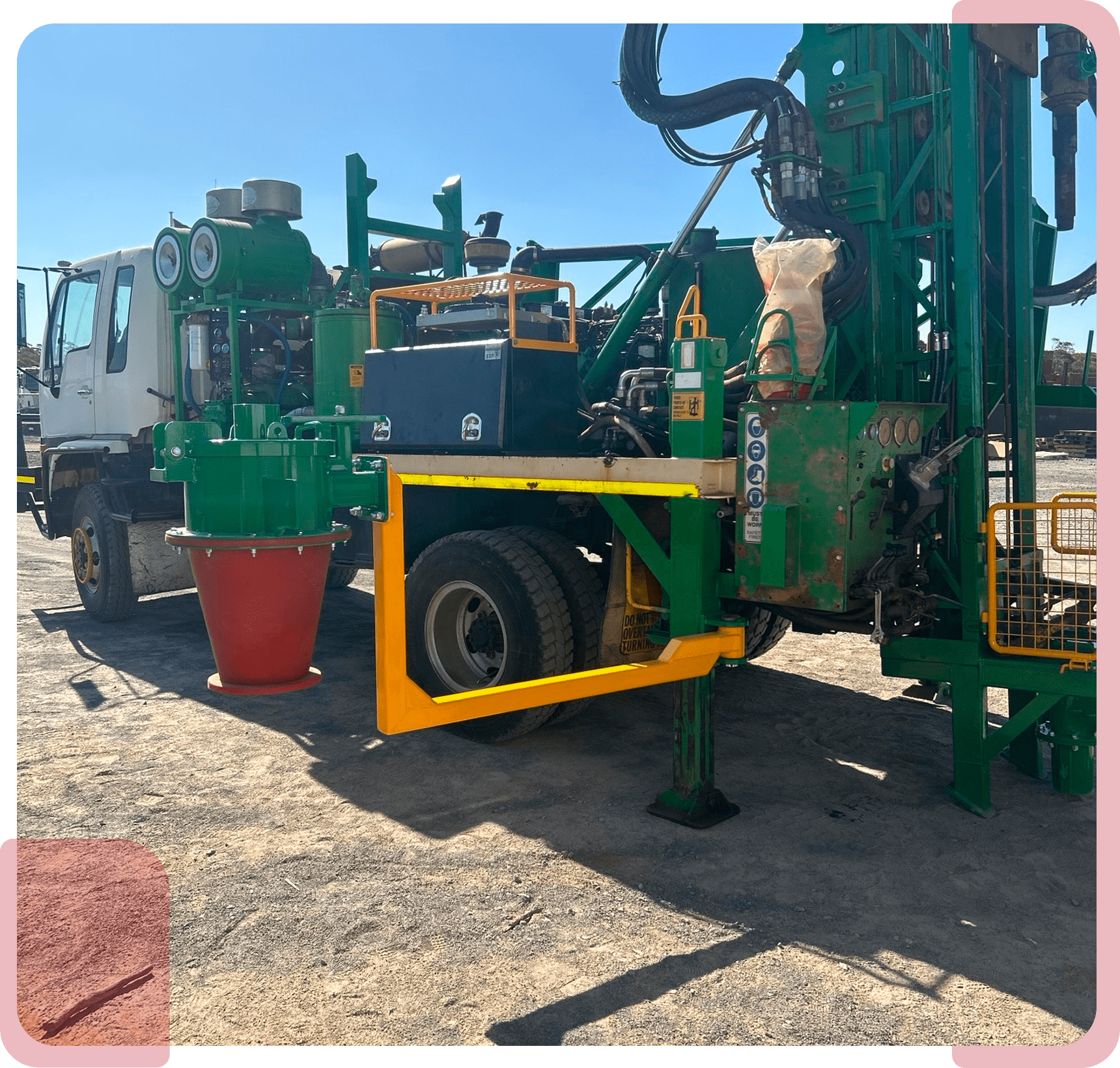 Industrial machinery for drilling operations
